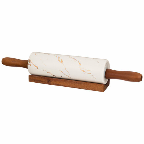 Скалка с деревянными ручками на подставке 1814₽