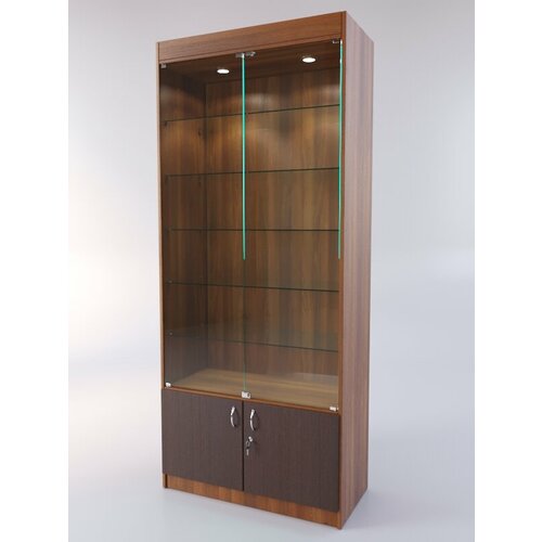 Витрина церковная для икон 4 Орех Дуб Венге 90 x 42 x 210 см 32636₽