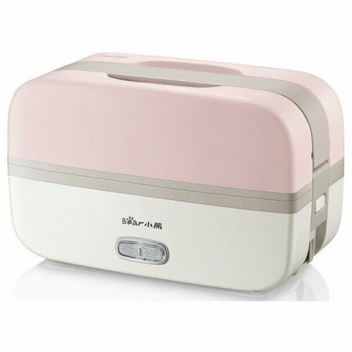 Xiaomi Ланч-бокс с подогревом Small Bear Electric Lunch Box DFH-B10J2, 12.5x24 см, розовый