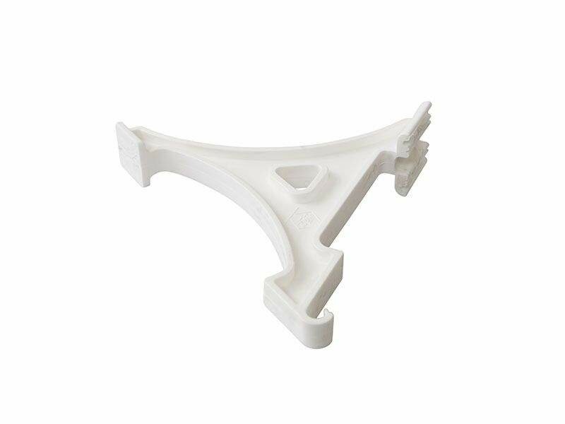 фото Кронштейн сетчатой полки FIRMAX, белый