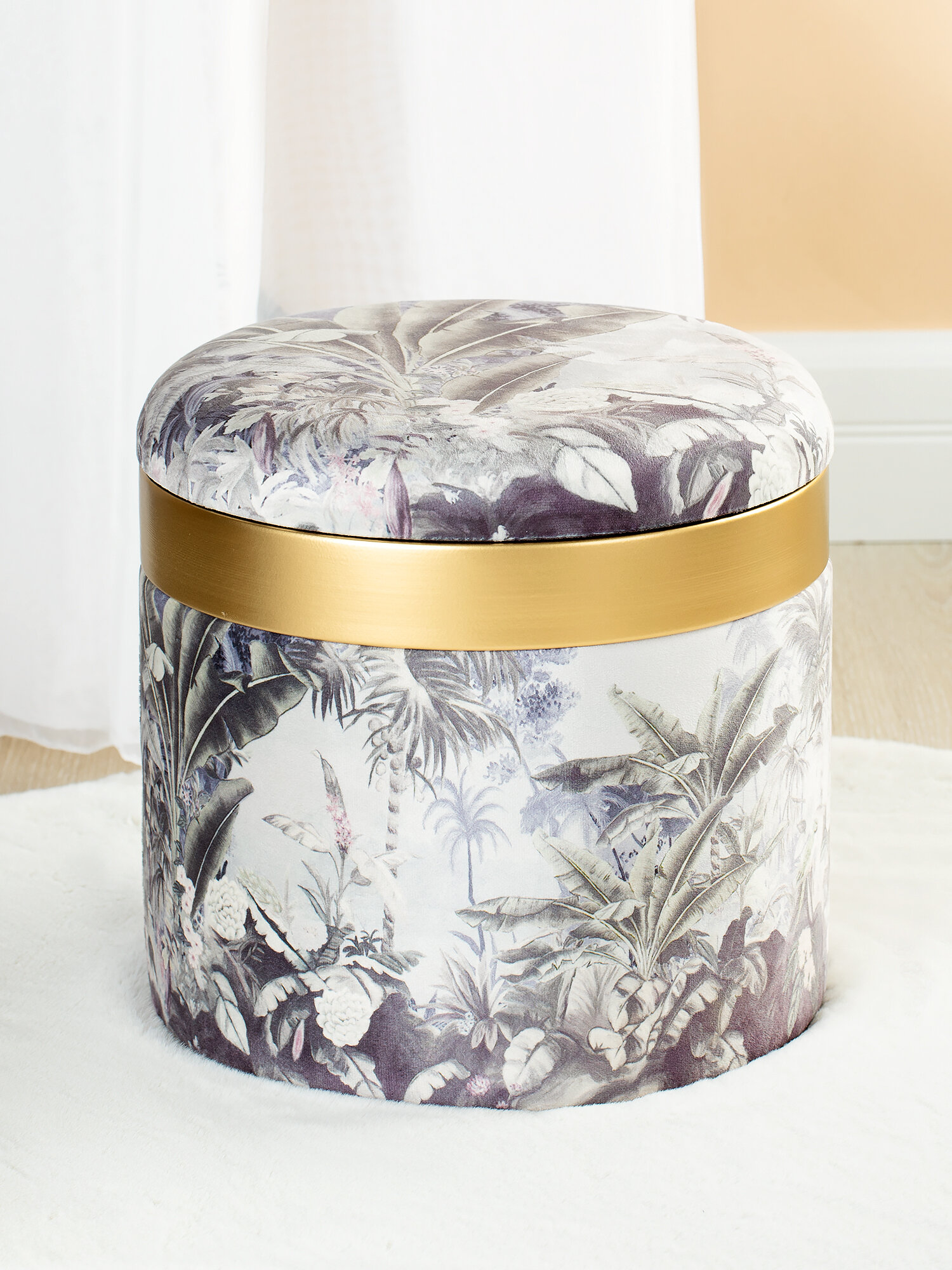 фото 49-240M Пуф с крышкой 30х30х29см, Glasar