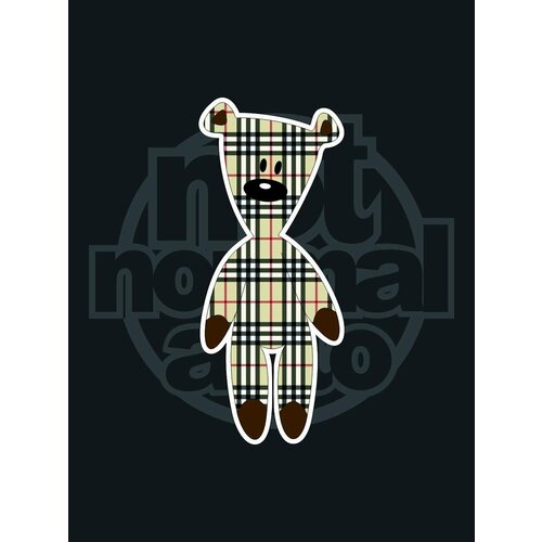 Наклейка Bear Burberry