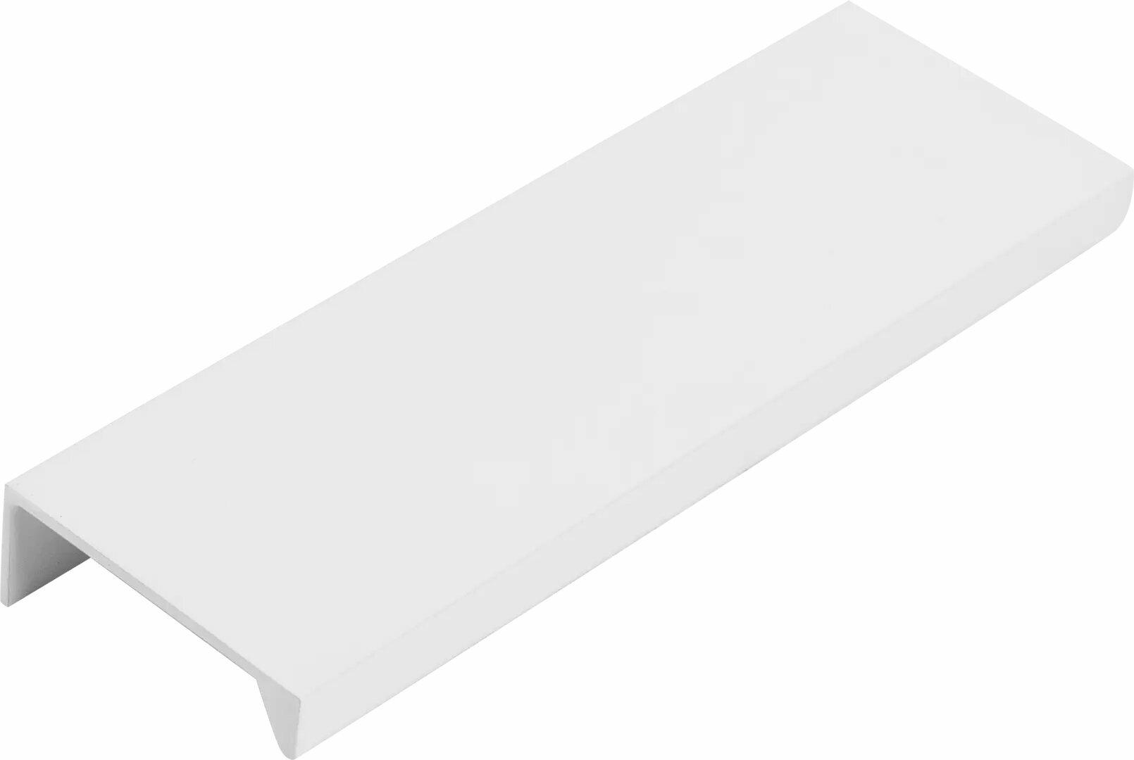 Ручка-профиль мебельная CA1 124 мм алюминий цвет белый