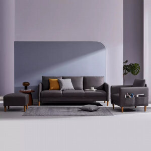 Диваны Xiaomi Двухместный модульный диван Xiaomi 8H Panda Zero Pressure Combination Sofa Double Seat Dark Grey (B1CS)