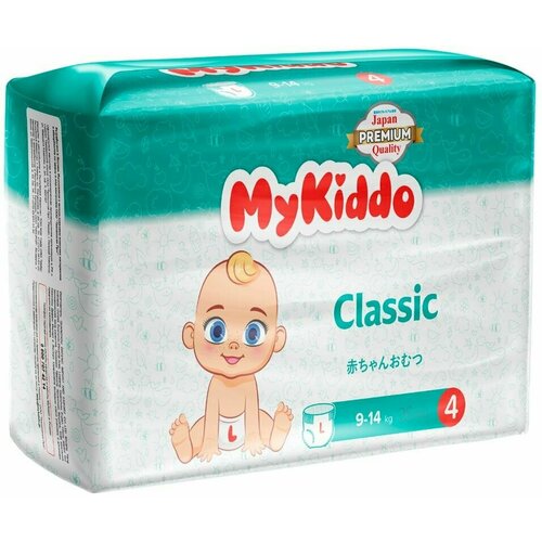 Подгузники-трусики MyKiddo Classic L 9-14кг 36шт х 3шт