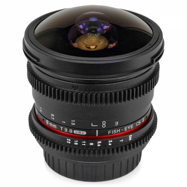 Объектив Samyang 8mm T3.8 AS IF UMC Fish-eye CS II VDSLR Nikon F — фото 8