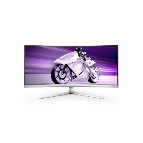 PHILIPS Монитор LCD 34' [21:9] 3440x1440(UWQHD) QD-OLED, Curved, nonGLARE, 175 Hz, 250 cd/m2, H178°/V178°, 1.07B, 0,1 ms, 2xHDMI, DP, USB-C, USB-Hub, Height adj, Tilt, Swivel, 3Y, Grey