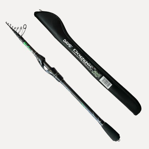 Изображение товара Спиннинг Dayo Dagger 240 см тест 4-17 грамм Доюй дагер походный компактный телескопический спиннинг лайт на хищника