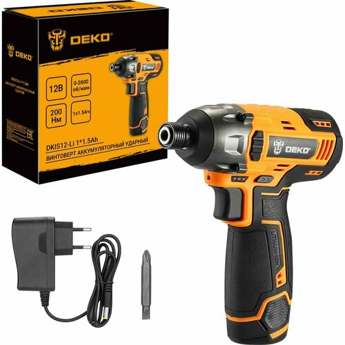 Аккумуляторный винтоверт DEKO DKIS12-Li 479200₽