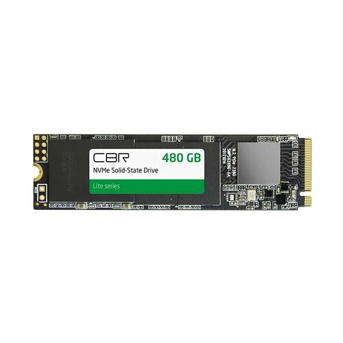 Накопитель SSD CBR M.2 2280 480GB (SSD-480GB-M.2-LT22) твердотельный накопитель cbr 480 гб m 2 ssd 480gb m 2 lt22