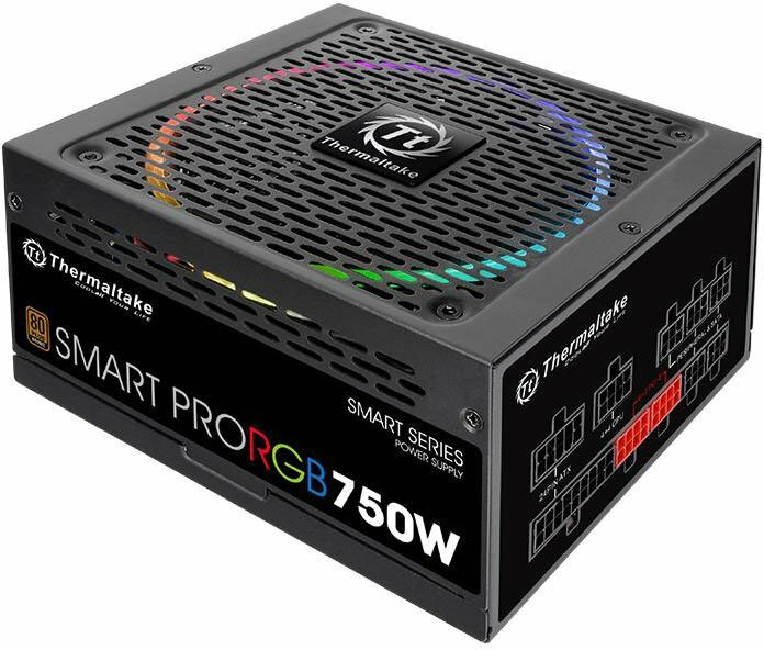 Блок питания 750W Thermaltake Smart Pro RGB (PS-SPR-0750FPCBEU-R)