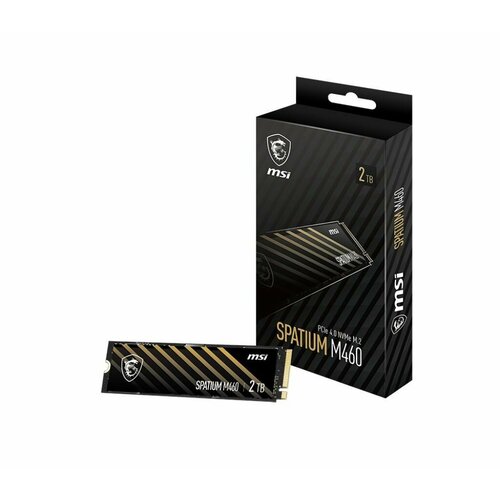 накопитель ssd msi spatium m460 pcie 4 0 nvme m 2 2tb hs spatium m460 pcie 4 0 nvme m 2 Накопитель SSD MSI Spatium M460 PCIe 4.0 NVMe M.2 1TB (SPATIUM M460 PCIe 4.0 NVMe M.2)