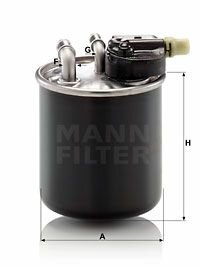 Топливный фильтр Mann-Filter - фото №9