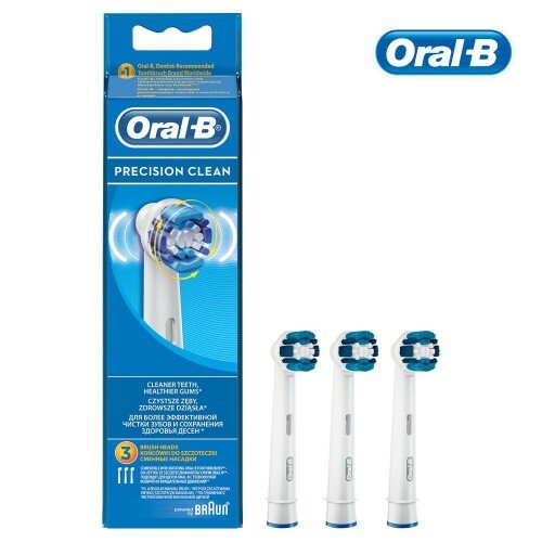 Cменные насадки для электрической зубной щетки Oral-B Precision Clean (3 шт.) (Германия)