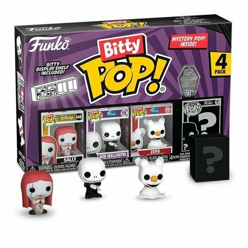 Набор фигурок Funko Bitty POP The Nightmare Before Christmas - Sally, 4 шт