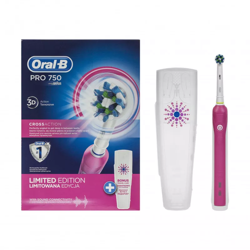 Braun Oral-B PRO 750 CrossAction Pink Edition 529000₽
