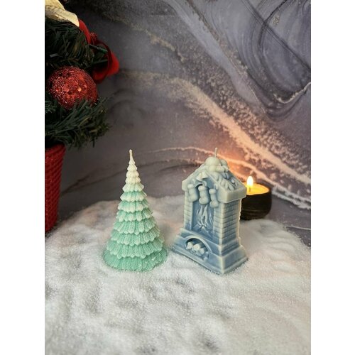 зеленый, голубой