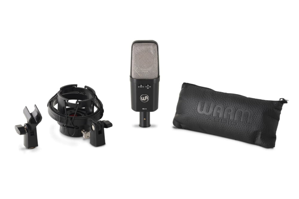 Микрофон проводной Warm Audio WA-14, разъем: XLR 3 pin (M), черный/серебристый - фото №12