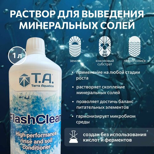 Удобрение Terra Aquatica FlashClean (ex GHE FloraKleen) 1 л.