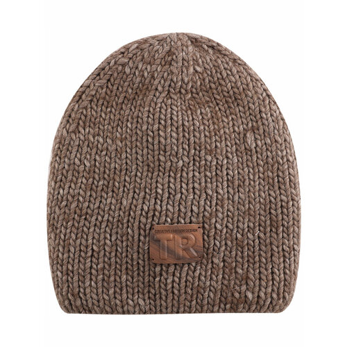 Шапка Tricotier, размер 56, коричневый