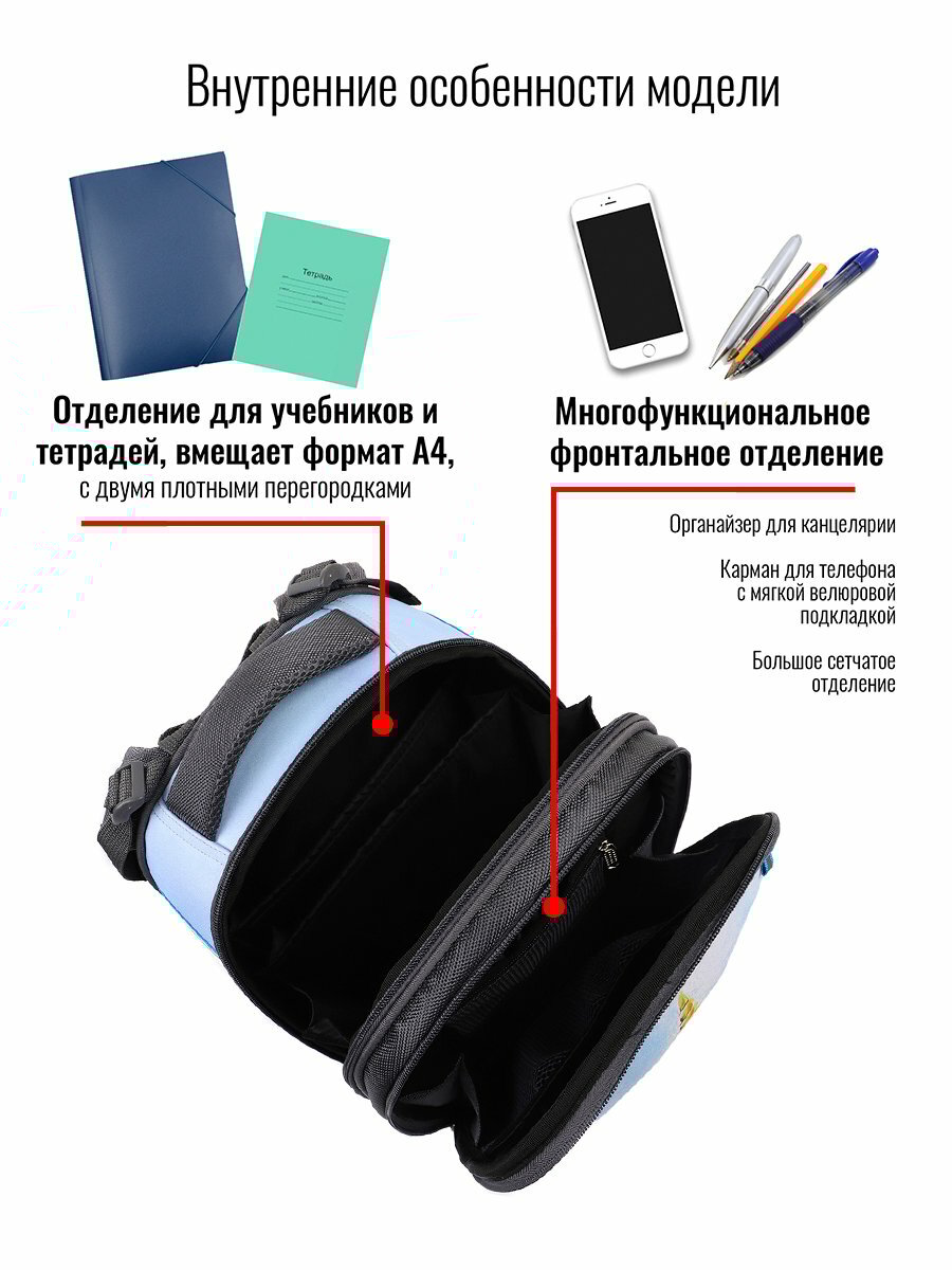 Ранец BagRio WT40/20SET-22 - фото №9