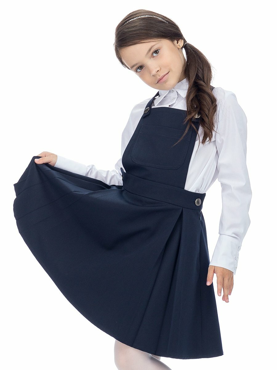 Школьное платье LETTY размер 122 синий