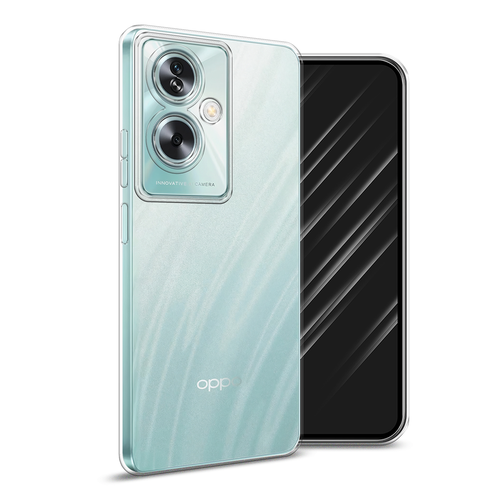 Силиконовый чехол на Oppo A79 5G / Оппо А79 5G, прозрачный силиконовый чехол на oppo a79 5g оппо а79 5g ловец снов с перьями прозрачный