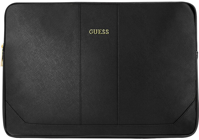 Чехол Guess Saffiano Sleeve для ноутбука до 13 дюймов, черный