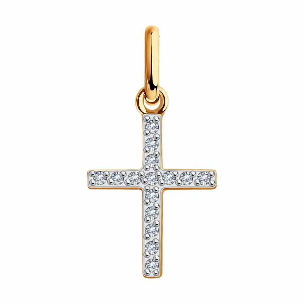 Подвеска Diamant из золота с фианитами 51-130-02282-1 