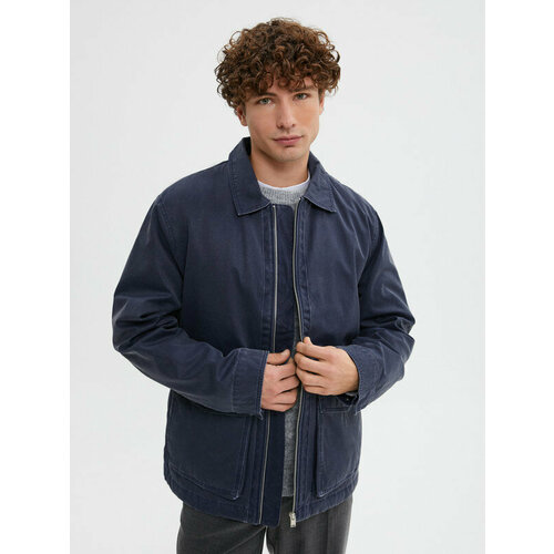 Куртка FINN FLARE, размер XL, синий куртка marc o polo демисезонная силуэт прямой подкладка карманы размер xl синий