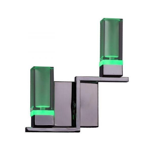 фото Бра Svetresurs G4 12v 2х20w 108-181-02 зеленый диод