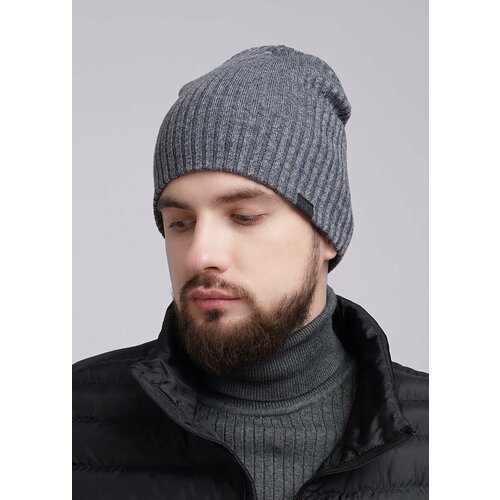 фото Шапка clever, размер uni, серый