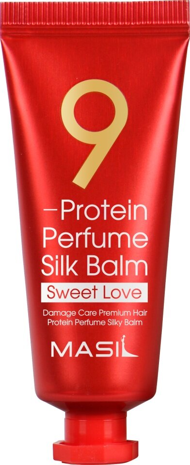 MASIL 9 PROTEIN PERFUME SILK BALM (SWEET LOVE) Несмываемый протеиновый бальзам для поврежденных волос с ароматом ириса 20мл