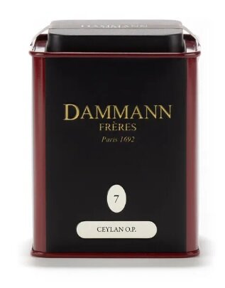 Черный плантационный чай Dammann Freres Ceylon O. P. (Фрэрэс Цейлон О. Р.) 100 г ж/б
