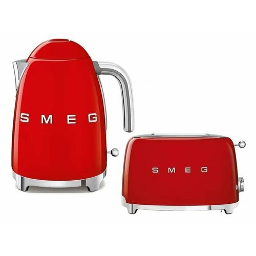 Набор Smeg чайник KLF03RDEU тостер TSF01RDEU Красный 4048000₽