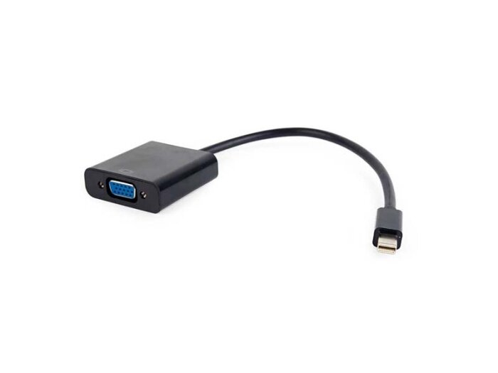 Переходник miniDisplayPort - VGA Cablexpert A-mDPM-VGAF-02 20M/15F длина 15см черный