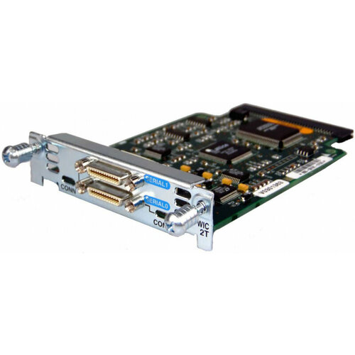 Модуль Cisco WIC-2T модуль cisco wic 2t 2 port serial wan interface card 800 03181 01d0