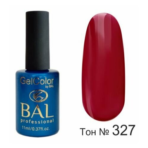 BAL Gel Color №327 Гель-лак каучуковый Королевская роскошь 11 мл