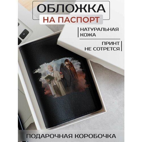 фото Обложка для паспорта russian handmade обложка на паспорт благие знамения op02038, черный