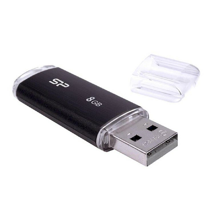 Флеш Диск Silicon Power 16Gb Ultima U02 SP016GBUF2U02V1K USB2.0 черный - фото №10