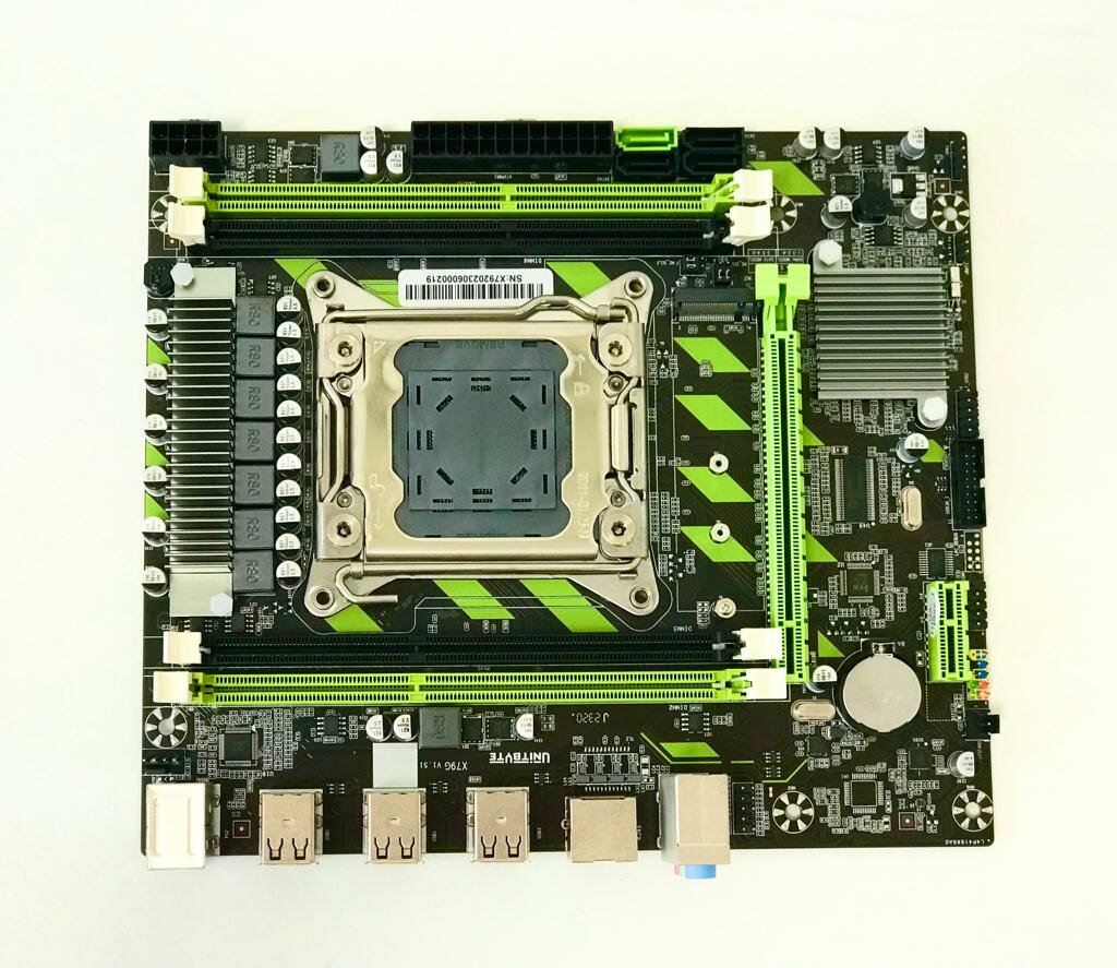 Материнская плата X79 LGA2011 Поддержка 32 Гб