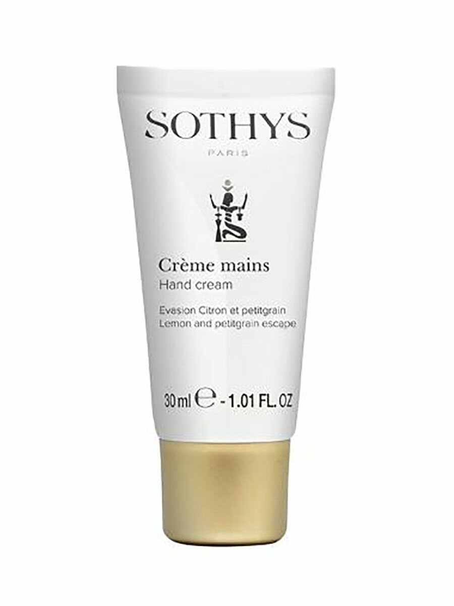 Sothys, Крем для рук Лимон-Петитгрейн Lemon Petitgrain hand cream, 30 мл