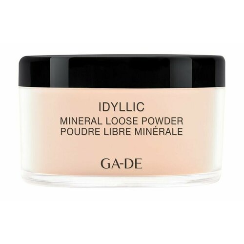 Рассыпчатая пудра с мультиминеральным комплексом 100 Nude Ga De Idyllic Mineral Loose Powder рассыпчатая пудра с минералами idyllic mineral loose powder 25г 100 nude