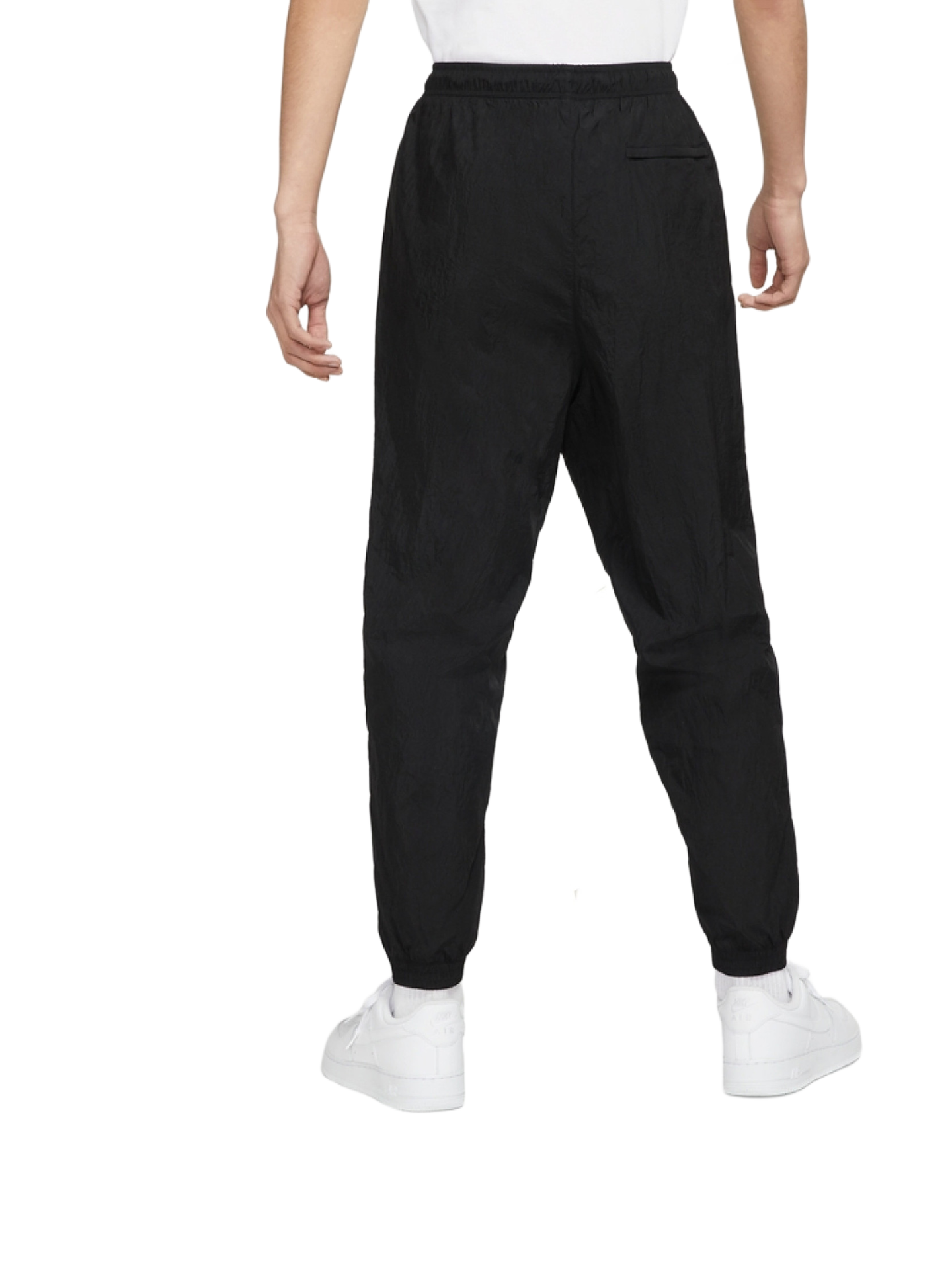 Nike Sportswear Women's Woven Trousers CJ7347-010 Black/White SZ XS-3XL