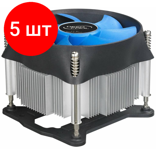 Комплект 5 штук, Кулер DEEPCOOL THETA 31 PWM 1700 LGA1700 TDP 95W, PWM, Fan 100mm