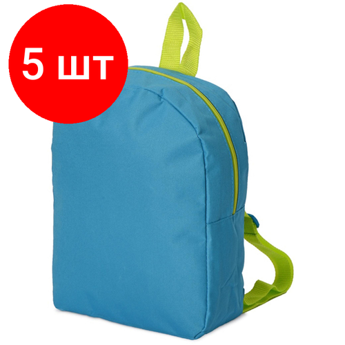 Комплект 5 штук Рюкзак Fellow 22 х 95 х 30 голубойзеленое яблоко 956032 4113₽