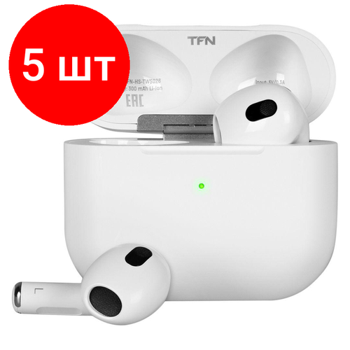 Комплект 5 штук Наушники TFN TWS Neo White 1182300₽