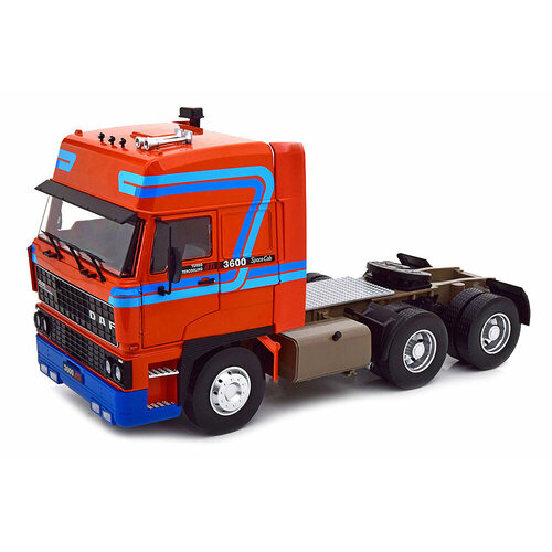 Daf 3600 space cab 1986 orange/blue limited edition 350 pcs / даф