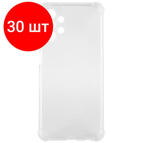 Комплект 30 штук, Чехол накладка iBox Crystal для Samsung Galaxy A13 4G, с угл, УТ000029831 накладка силикон red line ibox crystal для samsung galaxy a13 c отделом для хранения карт прозрачная