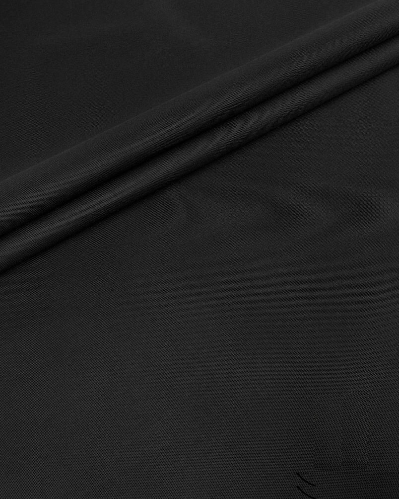 Ткань Оксфорд 600D PU. Цвет черный. Готовый отрез 1х1,5 метра. Влагоотталкивающая, ветрозащитная, уличная.